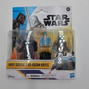 Star Wars Moff‎ Gideon Bo Katan Kryze Action Figure 2 Pack Hasbro